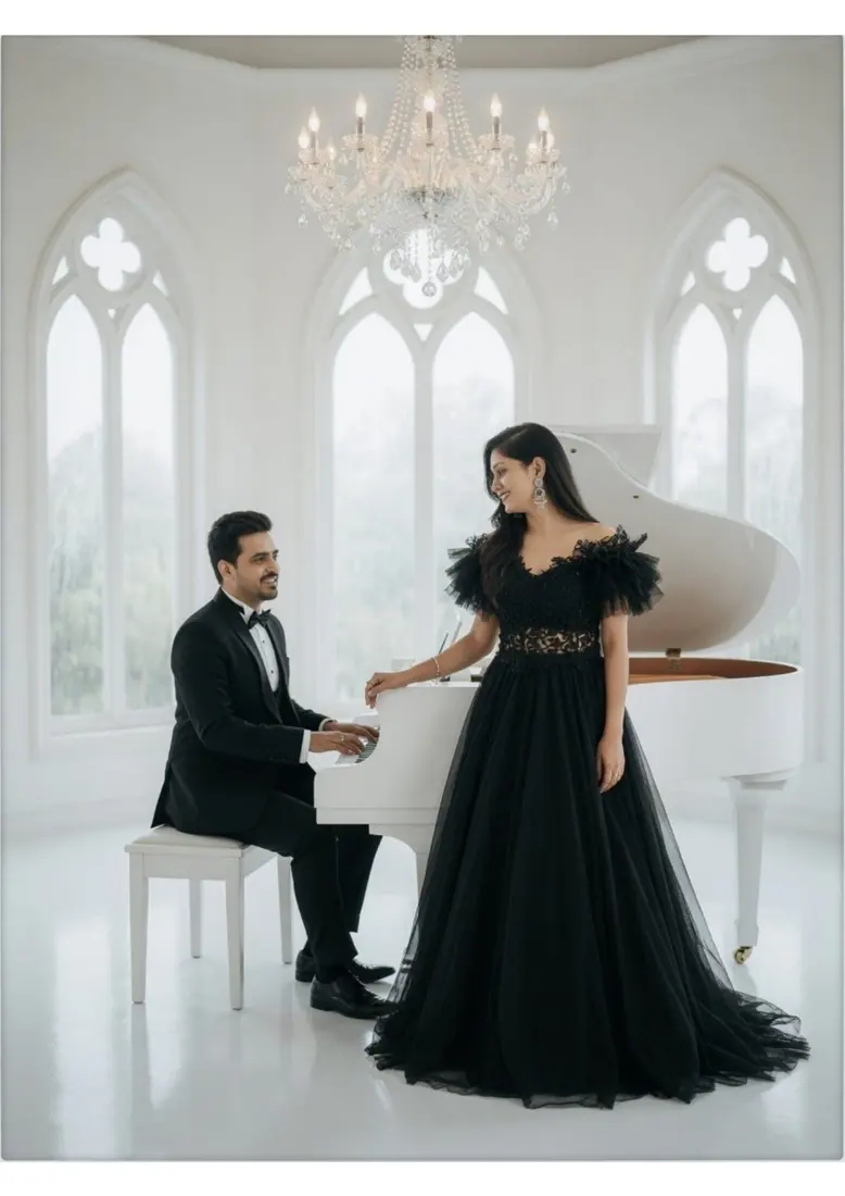 Piano hall pre-wedding