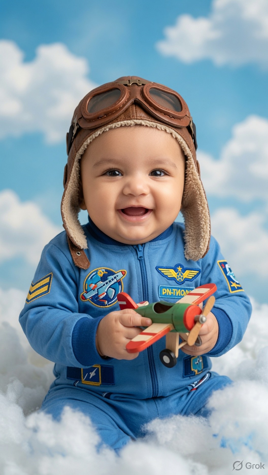 AI child photoshoot example